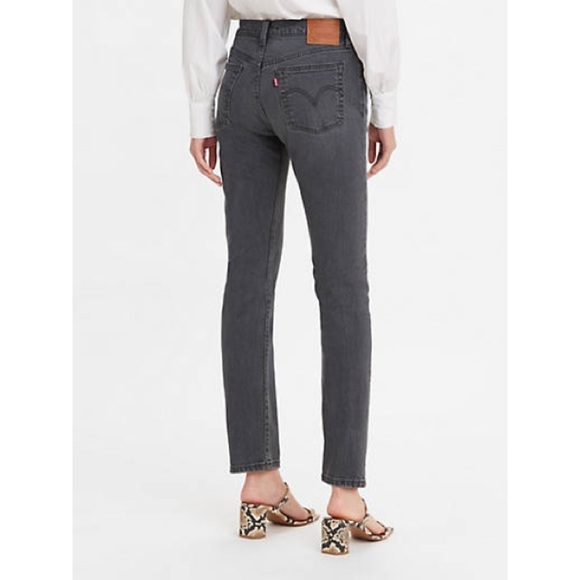 NEW Levi's Premium 501 SKINNY WOMEN'S JEANS Gray - Picture 3 of 16